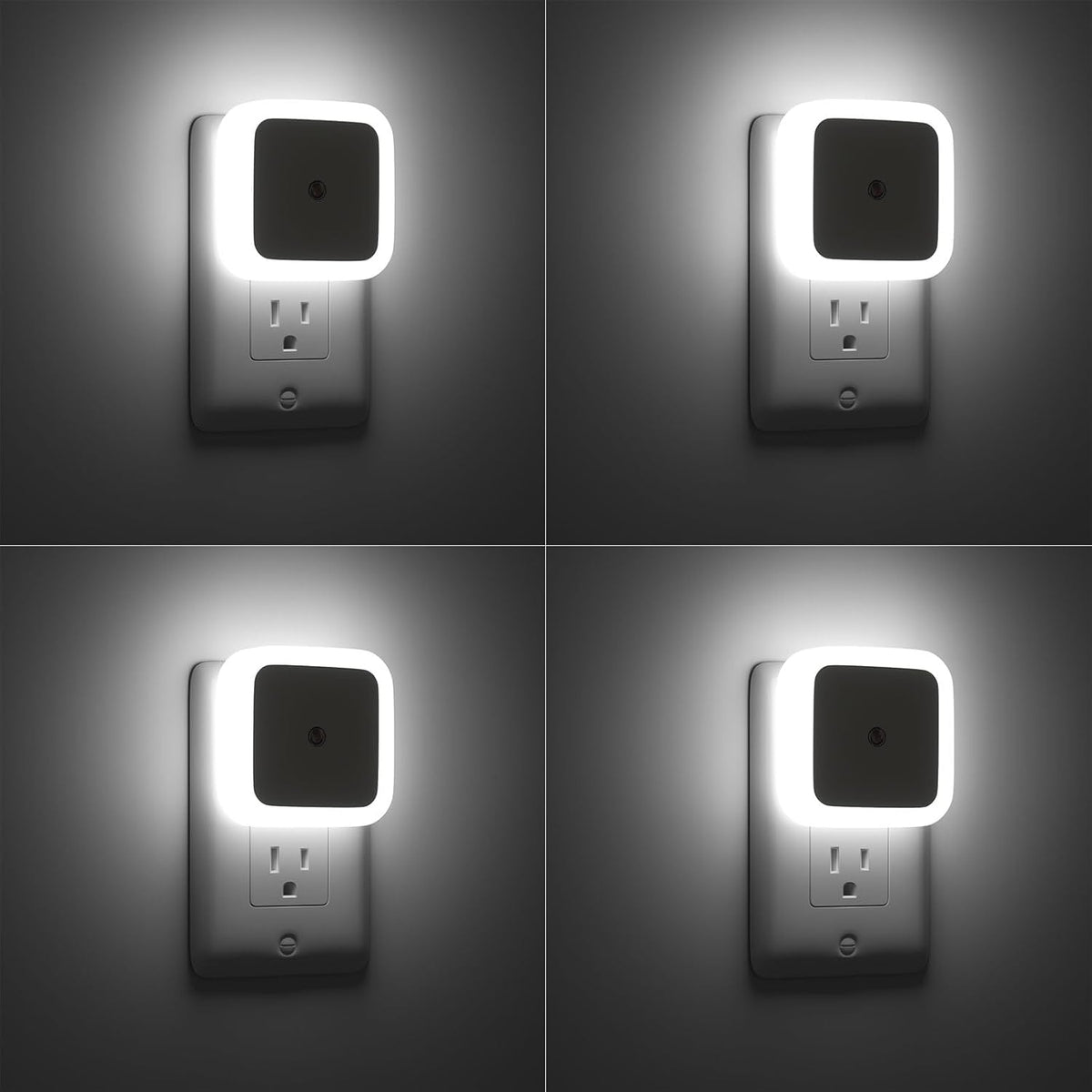Night Light, Night Lights Plug into Wall [4 Pack], Nightlight Led Night Light for Adults, Plug in Night Lights for Adults Bedroom Cool White